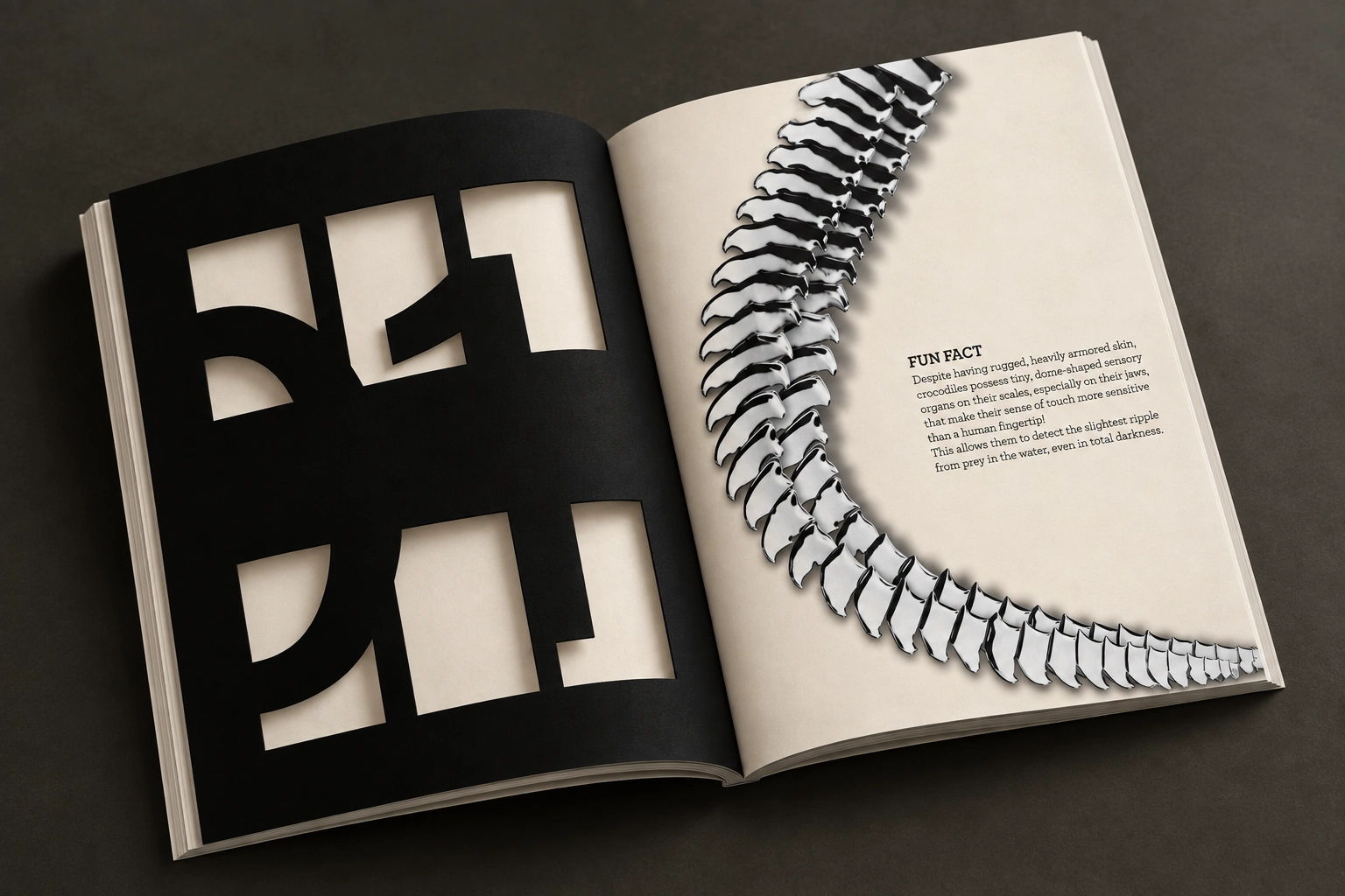 Research booklet spread